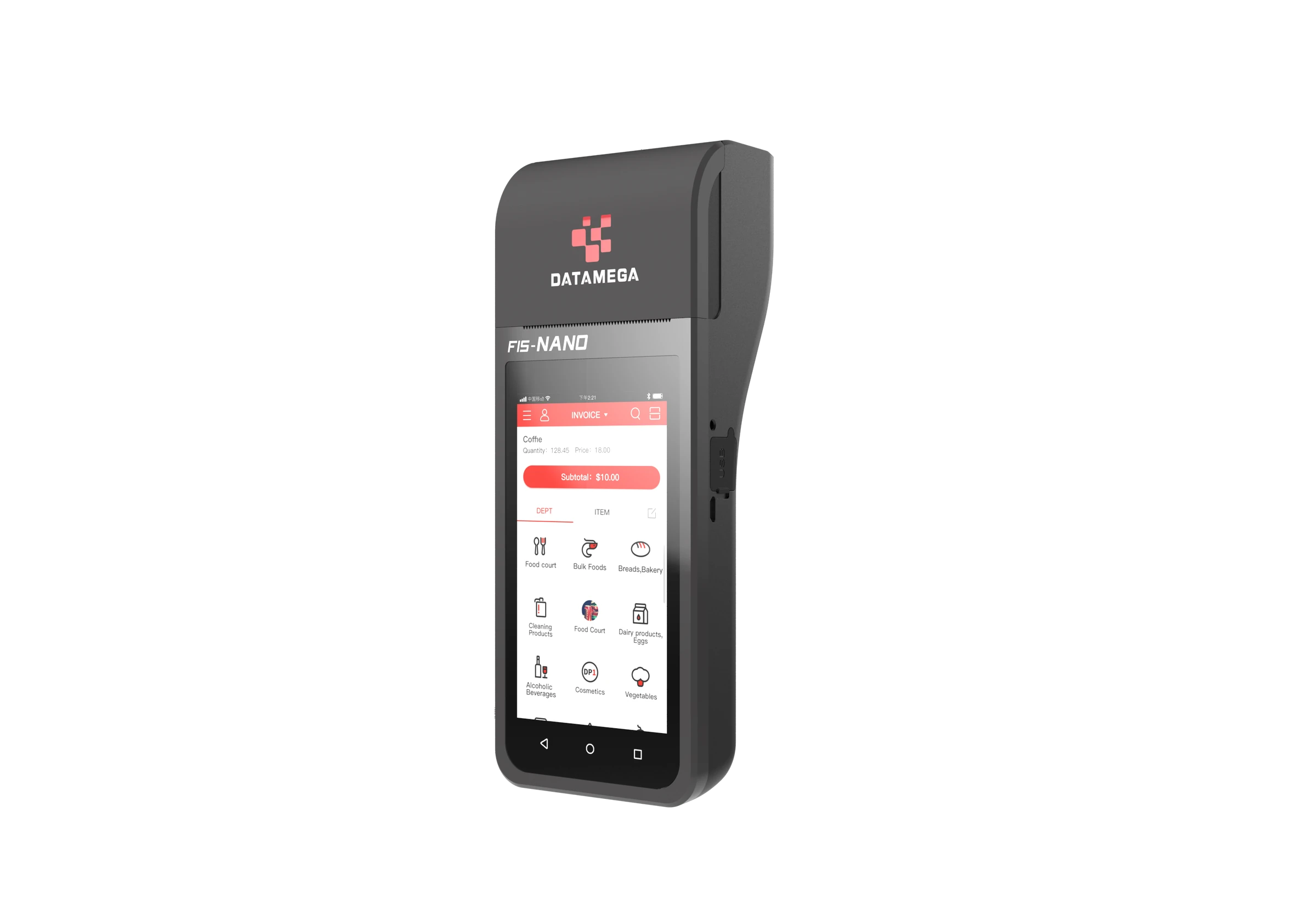 Fis-NANO fiscal POS terminal.